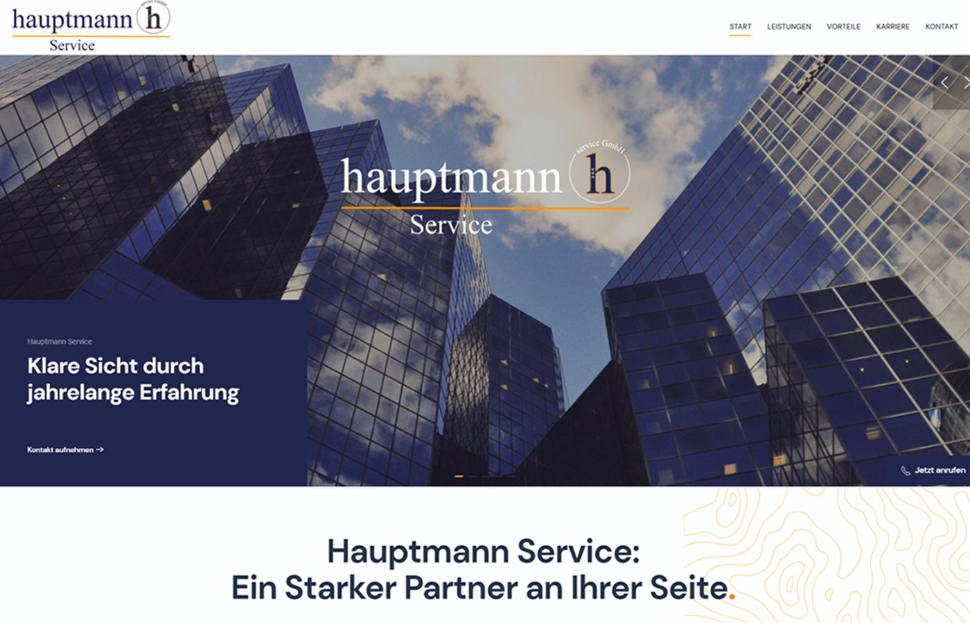 Hauptmann Service GmbH Website AUVIM