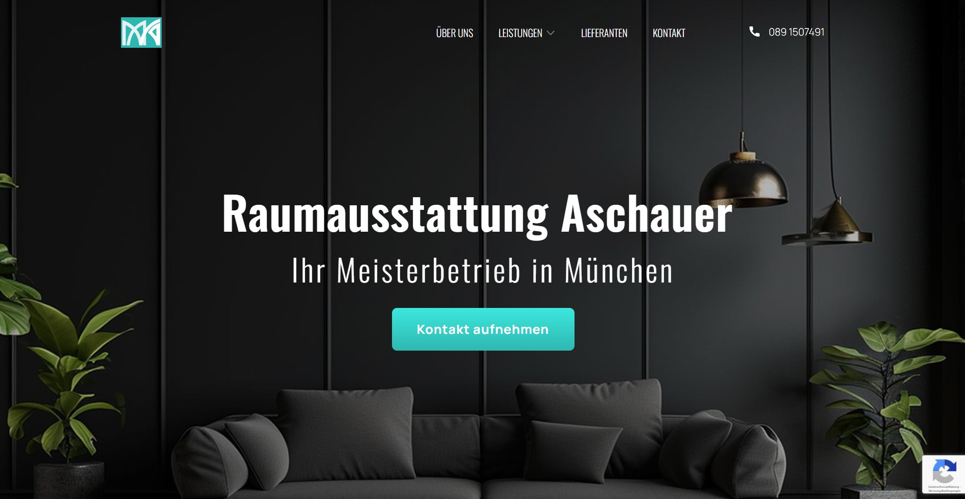Raumausstattung Aschauer München Website AUVIM