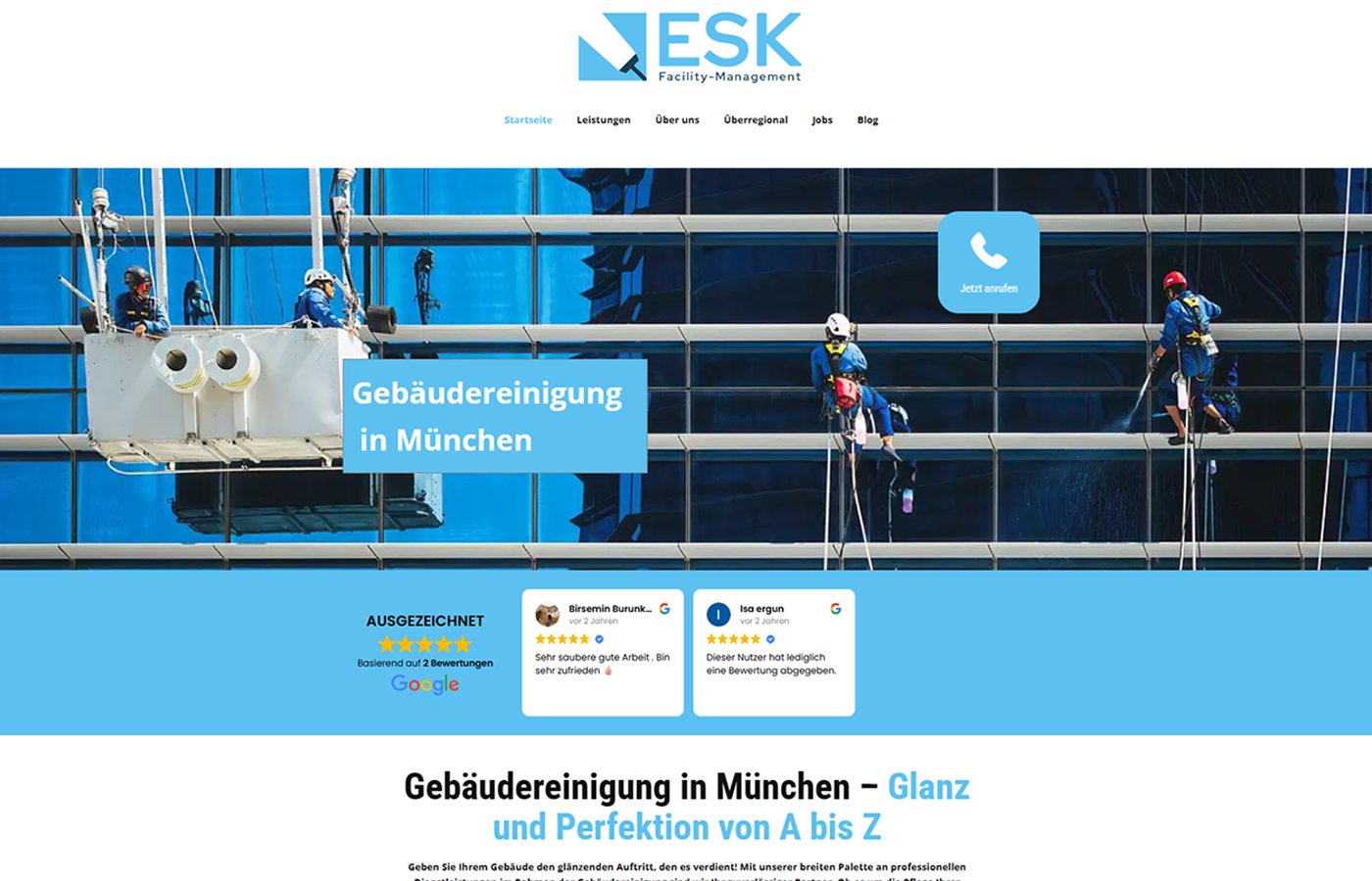 ESK Facility Management München Website AUVIM